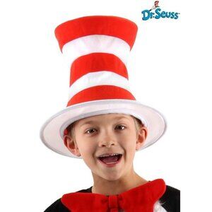 Kid's Dr. Seuss Cat in the Hat Striped‎ Costume Hat
